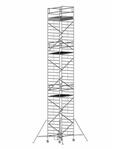 ZARGES MultiTower 2T gurulóállvány + kitámasztó 1,20x1,8 munkamagasság: 13,45 m product image