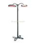 Heliosa 993, 3000W kültéri állványos infra hősugárzó öntöttvas színben product image 1
