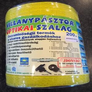 Önitató Kft. Villanypásztor szalag 40 mm/200 m sárga product image 1