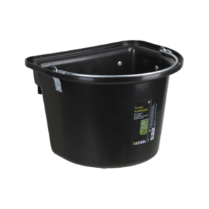 Önitató Kft. Abrakos vödör akasztóval és füllel, fekete product image 1