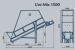 Skiold Ferdecsigás keverő uni-mix 1000 product image 2