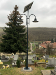  SLK-R-30W Dupla Karú Napelemes Kandeláber product image