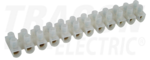 Tracon Electric S10A-U Flexibilis sorozatkapocs, U profil, 12 tag, natúr product image
