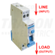 Tracon Electric KVKVEB-10/30 Kombinált védőkapcsoló, elektronikus, 2P, 1 modul, B kar. product image