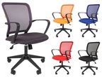 CHA-698 Black karfás irodai forgószék product image 1