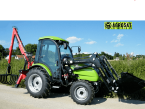 Tuber 50 LE keskeny nyomtávú kis traktor product image 1