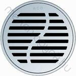 Aco Fürdőszobai padlóösszefolyó hullám mintás kerek design rács product image