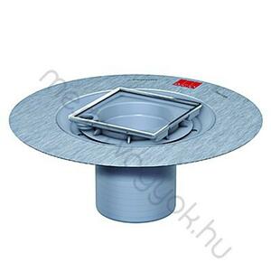 Aco Fürdőszobai padlóösszefolyóhoz felsőrész, négyszögletes rácshoz, szigetelő mandzsettával product image 1