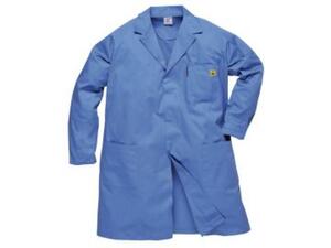 PORTWEST AS10 Antisztatikus ESD köpeny kék product image 1
