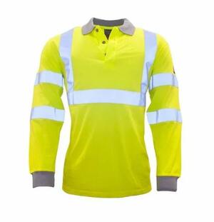 PORTWEST FR77 Lángálló és antisztatikus, jól láthatósági pólóing product image 1