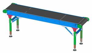 Moltech Mbc Moduláris, gyorsan telepíthető hevederes szállítószalag. product image 5