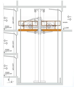 Dream Parking TL-Á típusú szintátemelő berendezés product image 1