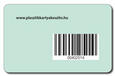  Vonalkódos plasztikkártya product image