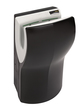 Mediclinics Dualflow plus légpengés kézszárító falra szerelhető automata kézszárító, fekete product image 1