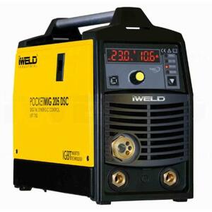 IWELD POCKETMIG 205 DIGITAL SYNERGIC hegesztő inverter  product image 1