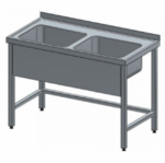 KAPPA Gasztro Kft. Kétmedencés nagykonyhai mosogató product image