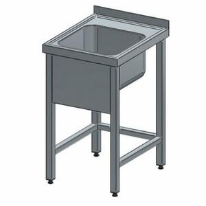 KAPPA Gasztro Kft. Egymedencés nagykonyhai mosogató product image 1