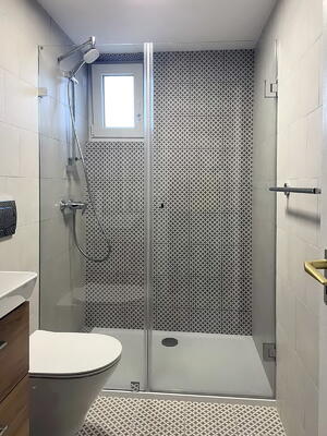 Dual Glass Egyedi méretre gyártott üveg zuhanyajtó, edzett üvegből product image 4