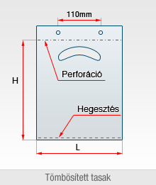 FOLPLAST Tömbösített piskótafüles tasak product image 1
