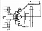 UNIBALL Fűtűköpenyes_gömbcsap_PN16_40 product image 1