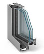 Aluprof MB-86US Rejett szárnyú ablak product image 1