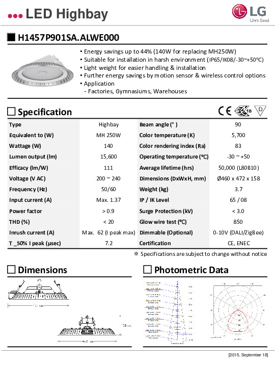 LG LED Highbay Solaris 140W.pdf