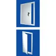 SPIKO-REX DM 200x200 Fém ellenőrző ablak product image