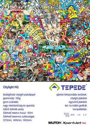 Citylight HQ 150g plakátpapír product image 1