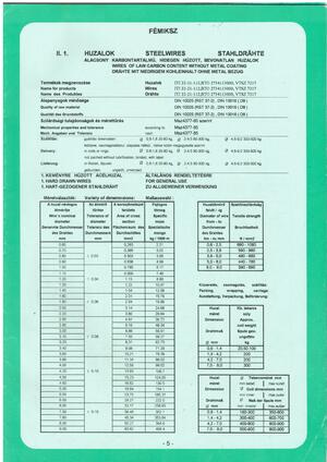 Fémiksz Keményre húzott Acélhuzal product image 2