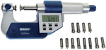 Orion digit. kengy. mikrométer, 0–25 mm, 0,001 mm skoszt., tok, 7 mérőbetét-pár product image