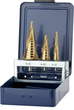 Orion lépcsős fúró-készlet, típus: 1-3 HSS-TiN csavarthornyú product image