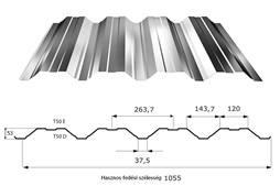 Acéllemez.hu T50 Trapézlemez product image 1
