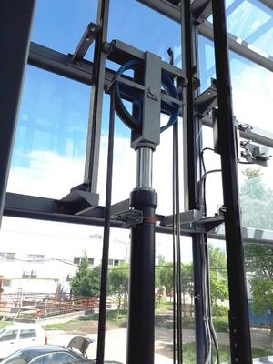 Keller Hidrolift Teheremelő üvegezett kivitelben product image 3