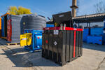 EMILIANA SERBATOI TANKCUBE 440 LITERES ADR-ES FÉM IBC TARTÁLY GÁZOLAJ SZÁLLÍTÁSÁRA product image
