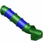 Játszótérpont Kft. Cső formájú egyenes elemes csúszda - különböző hosszban product image
