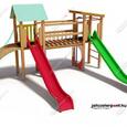 Játszótérpont Kft. Dupla torony két csúszdával product image