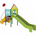 Játszótérpont Kft. Fém kisházikó csúszdával product image