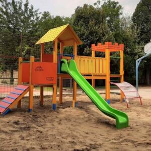 Játszótérpont Kft. Iker tornyok középkori bástyával fix híddal product image 1