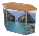 VKF-Renzel Digitális nyomat „360” hatszögletű pult előlapjához product image