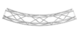 Gitter-Leicht „Cube” profil Q, 1/8 körív, ø 2.000 mm product image