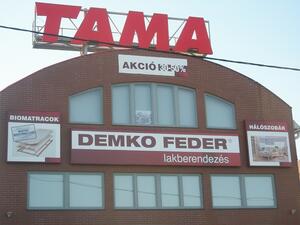 Triangle hungária Feszített ponyvás felirat, tábla készítés product image 3