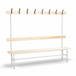 Flogisztik Egyoldalas, háttámlás öltözőpad OP E/H 1200 product image