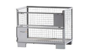  Új szabványos UIC 435.3 rácsos gitterbox 1240x835x970 mm product image 1